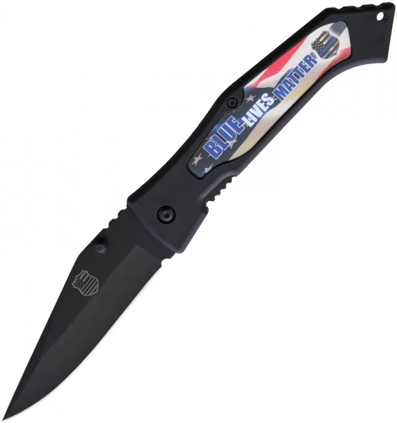 Miscellaneous Blue Lives Matter Linerlock knives M4439