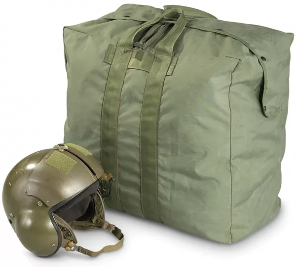 Miscellaneous US GI OD Pilot Bag Used knives M4455