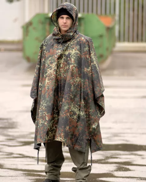 Mil-Tec Flecktarn Ripstop Poncho M4460