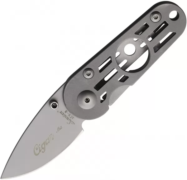 Miscellaneous Cigar Cutter Framelock knives M4529