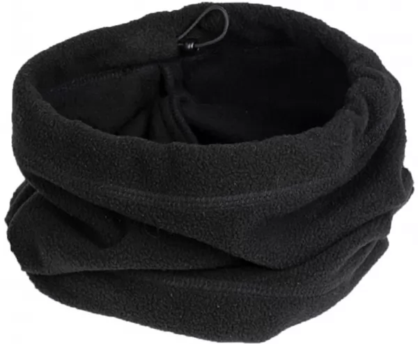 Mil-Tec Neck Warmer Fleece Black M4531