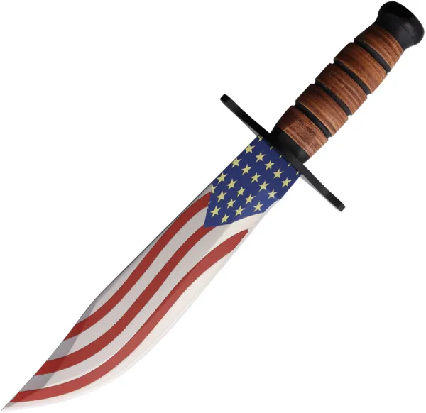 Miscellaneous American Flag Bowie knives M4591