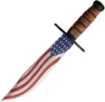Miscellaneous American Flag Bowie - M4591