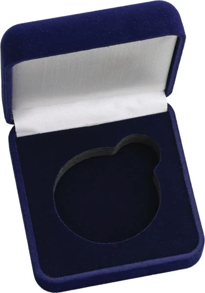 Miscellaneous Blue Velvet Coin Box knives M4626