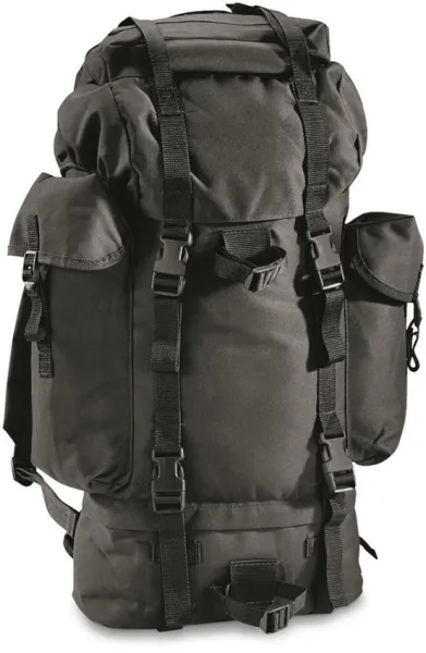 Mil-Tec 65L Combat Rucksack Black M4642