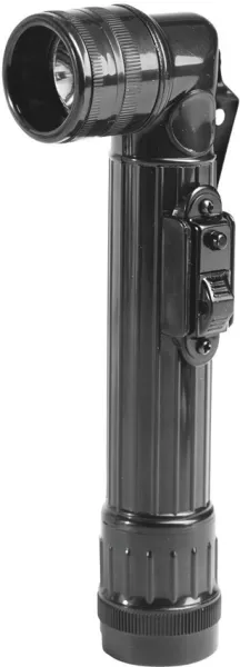 Mil-Tec Black Med LED Flashlight M4652