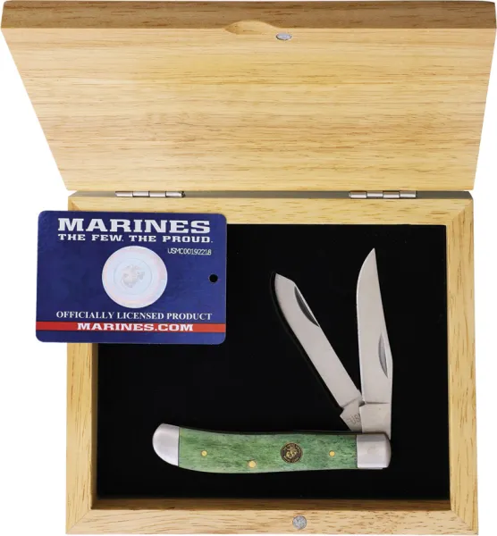 Miscellaneous USMC Trapper Green Smooth Bone knives M889008