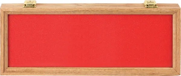 Displays Oak And Glass Display Case M913