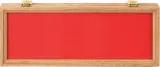 Displays Oak And Glass Display Case - M913