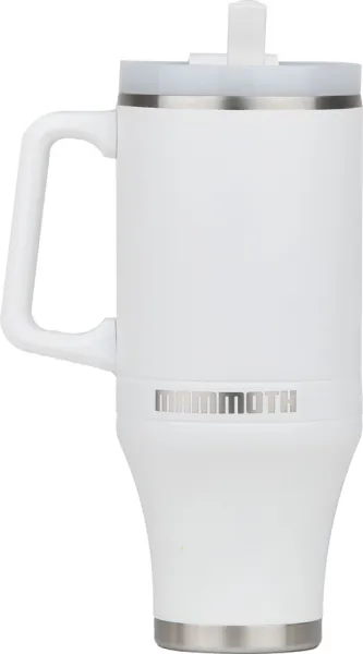 Mammoth Ascent Tumbler 40oz White MAMM25042