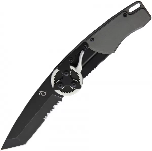 Mantis Gearhead Linerlock Gray Tanto knives MAN2024TS