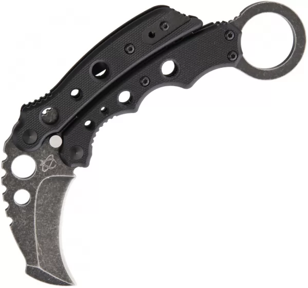 Mantis Vuja De Karambit Black knives MANMK4BSW