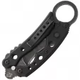 Mantis Vuja De Karambit Black knives MANMK4BSW