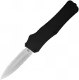 Mantis Auto OTF Stilletto Black Plain - MANOTF813