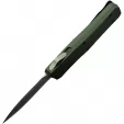 Mantis Auto OTF Stiletto Green Plain knives MANOTF817