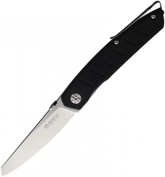Maserin AM-6 Framelock Black G10 knives MAS374G10N