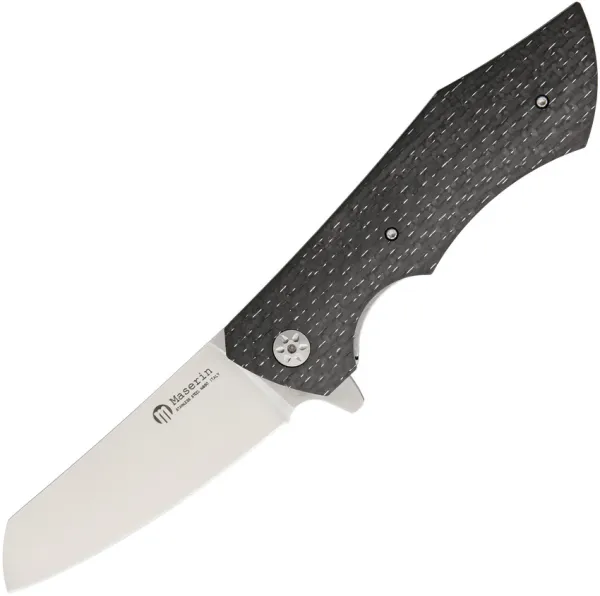 Maserin AM-2 Linerlock Titanium CF knives MAS378CT