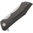 Maserin AM-2 Linerlock Titanium CF knives MAS378CT
