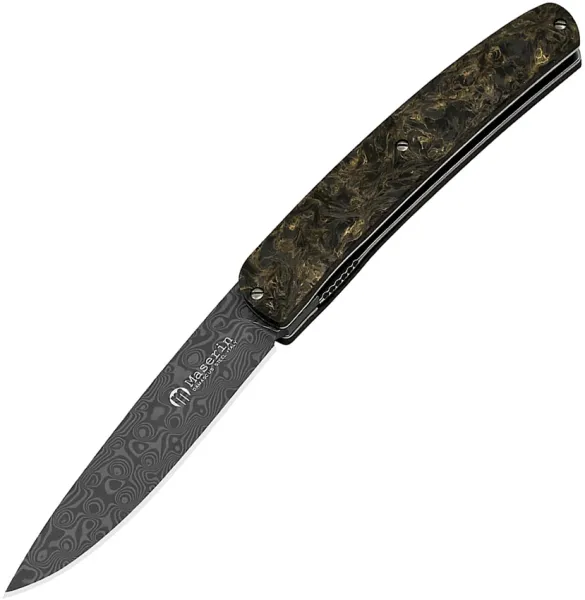 Maserin Mini Gourmet Linerlock CF knives MAS381DG