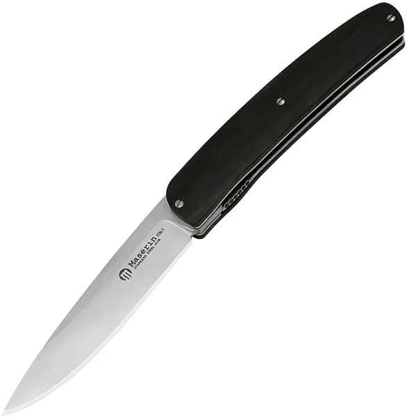 Maserin Mini Gourmet Linerlock Ebony knives MAS381EB