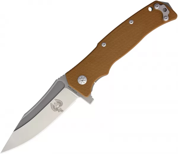 Maserin Reactor Framelock Brown knives MAS681G10M