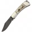 Maserin Mignon Damascus Stag knives MAS707CVD