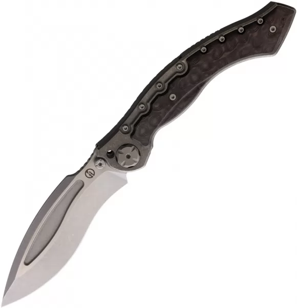 Maxace Vortex Black Swirl CF M390 MAXM04A