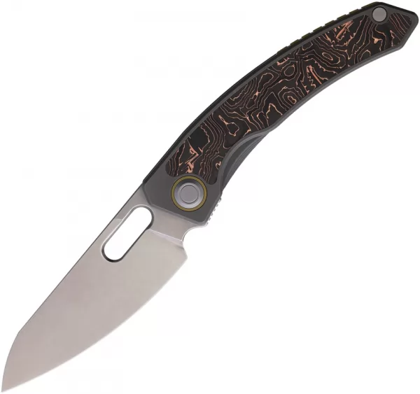 Maxace Black Mirror Framelock Copper MAXM15B