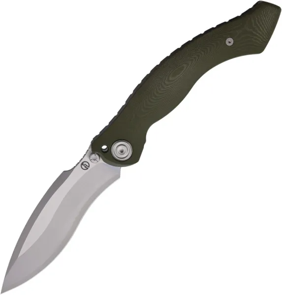 Maxace Vortex-S Linerlock Green Mic MAXM26B