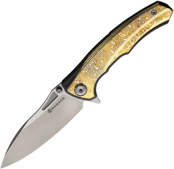 Maxace Corvus III Linerlock Mokume MAXMC303