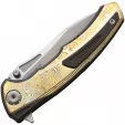 Maxace Corvus III Linerlock Mokume MAXMC303