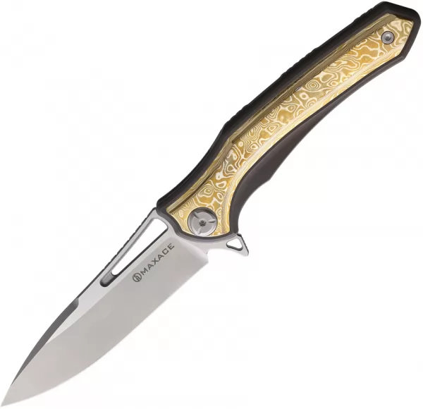 Maxace Amber III Framelock Mokume MAXMCA303
