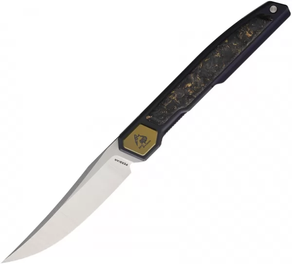 Maxace Midnight Cat Persian Framelock MAXMCPS02