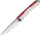 Maxace Kestrel Framelock White/Red - MAXMM281C