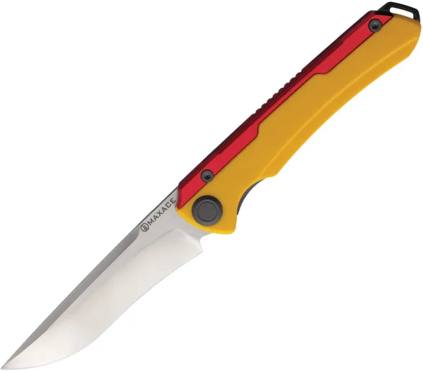 Maxace Kestrel Framelock Yellow-Red MAXMM281D