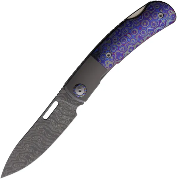 Maxace Beetle 2 Lockback Damascus MAXMM361C