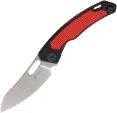 Maxace Black Mirror S Linerlock Red - MAXMM522B