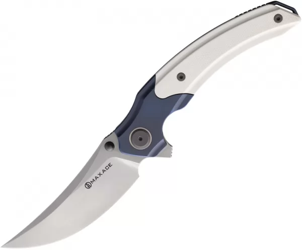 Maxace Rock Linerlock White G10 MAXMRK03