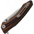 Maxace Zealot III Linerlock Blk-Org MAXMZ303