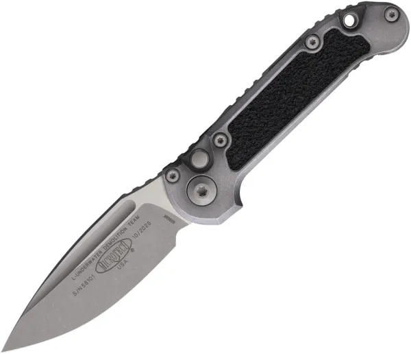 Microtech Auto LUDT Button Lock GenIII MCT113510APWME
