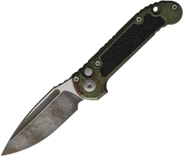 Microtech Auto LUDT Button Lock GenIII MCT11351OBS Microtech Auto LUDT Button Lock GenIII MCT11351OBS