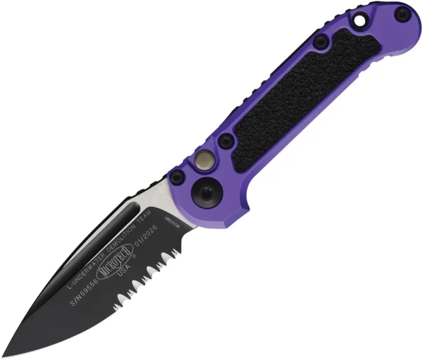 Microtech Auto LUDT Button Lock GenIII MCT11352PU