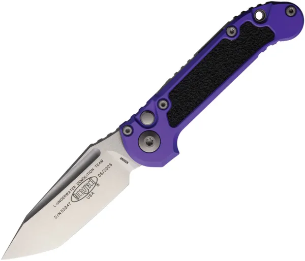 Microtech Auto LUDT Button Lock GenIII MCT113610PU