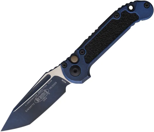 Microtech Auto LUDT Button Lock GenIII MCT11361WBL
