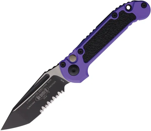 Microtech Auto LUDT Button Lock GenIII MCT11362PU