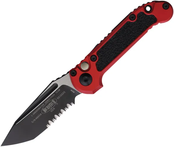 Microtech Auto LUDT Button Lock GenIII MCT11362RD