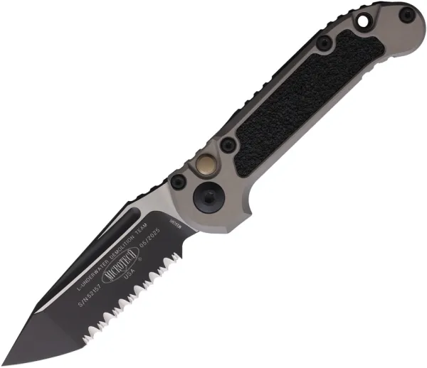 Microtech Auto LUDT Button Lock GenIII MCT11363NC