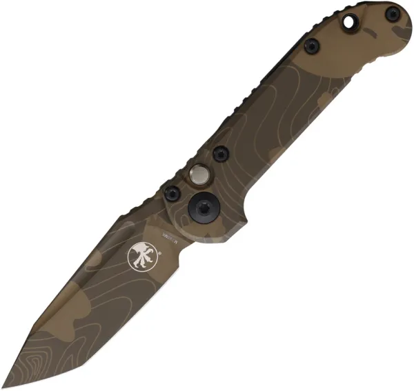 Microtech Auto LUDT Button Lock GenIII MCT1136S1TBNCSZ