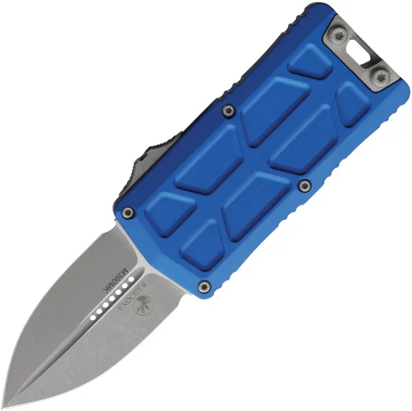 Microtech Auto Exocet II OTF DE AP Blue MCT115710APBL