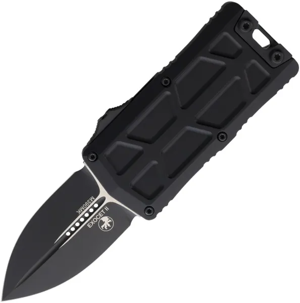 Microtech Auto Exocet II OTF D-E Black MCT11571T